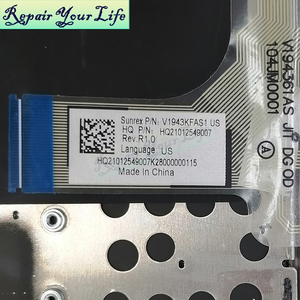 Backlight US Laptop <strong>Keyboard</strong> <strong>for</strong> ASUS Zenbook UX325 UM325 U3700 U3700E UX325UA V1943KFAS1U HQ21012549007 With Silver C case - Product Image 4
