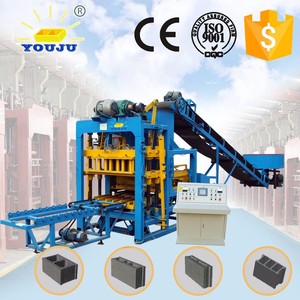 <strong>QTJ4</strong>-25 Full Automatic Hydraulic Cement <strong>Block</strong> Making <strong>Machine</strong> Concrete <strong>Blocks</strong> <strong>Machines</strong> Equipment 2400pcs/hour <strong>Machine</strong> <strong>Block</strong> Make - Product Image 6