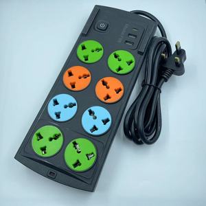 New Style <strong>Socket</strong> 8-hole <strong>Multi</strong>-<strong>function</strong> <strong>Socket</strong> with USB Cable - Product Image 2