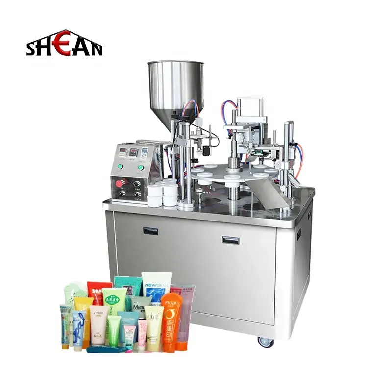 Semi Automatic Plastic tube filling and packing machine ultrasonic heat sealing machine