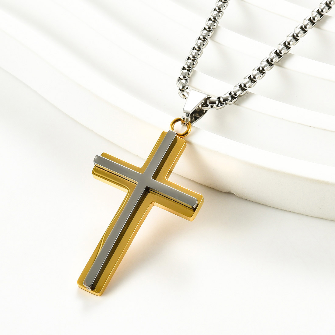 Silver Gold Pendant