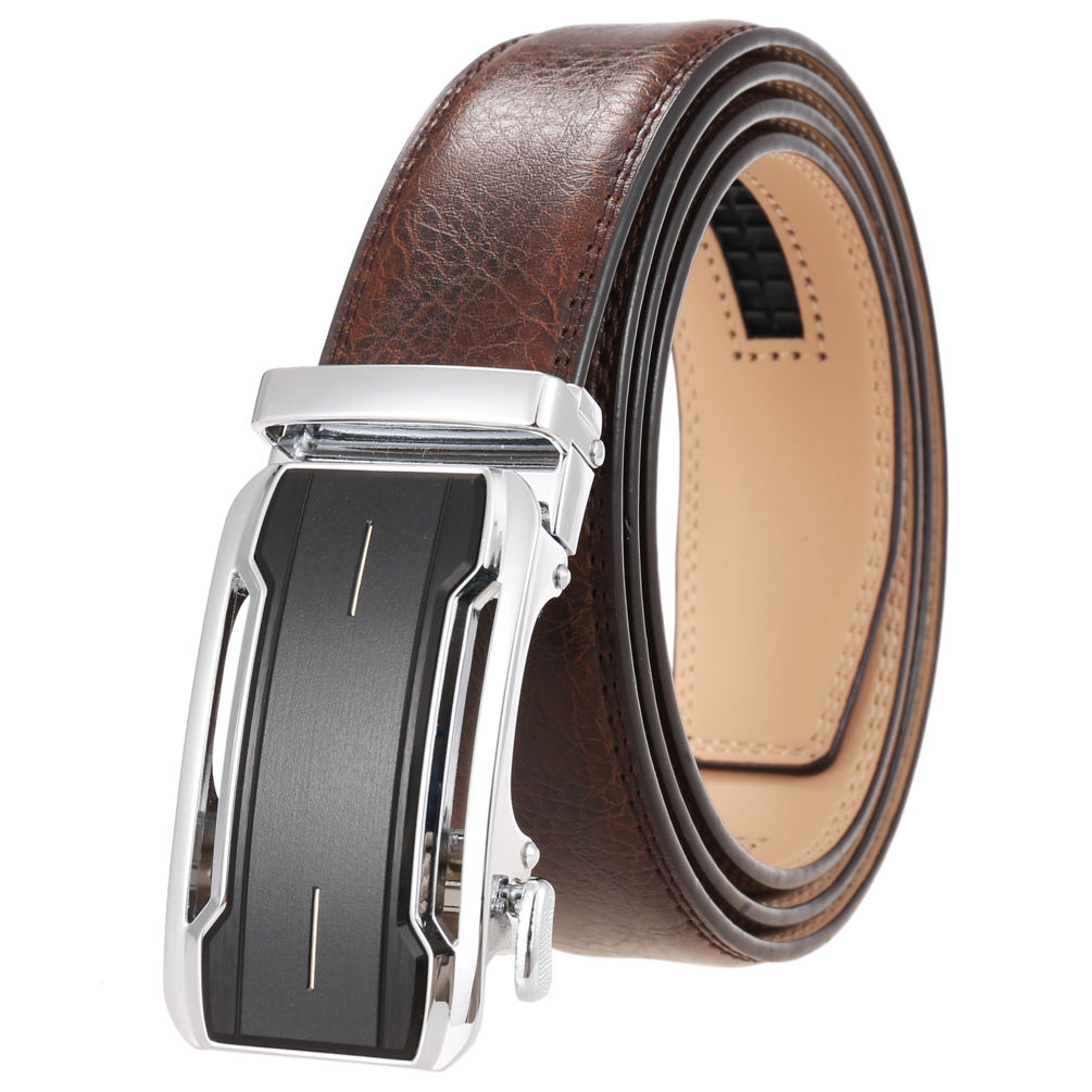 Boucle chromée + 60 marron