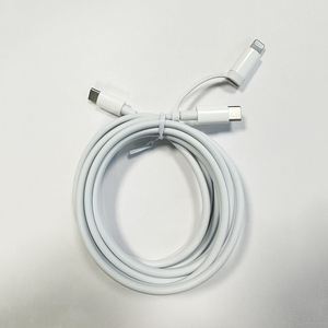 2-in-1 yeni Trend MFi sertifikalı veri kablosu USB-C tip-c + iOS 8Pin hızlı şarj kablosu tüm Apple cep telefonları ile uyumlu - Product Image 5