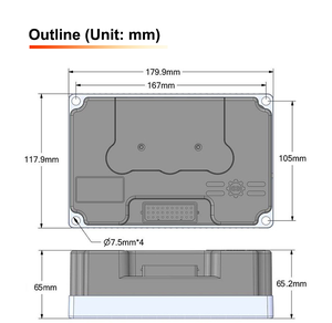 ND Fardrive 72680 Intelligent Vehicle Brushless DC Motor Controller Include <strong>Mobile</strong> <strong>Device</strong> <strong>Programming</strong> 72680 - Product Image 5