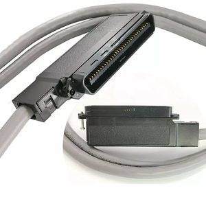90 תואר AMP 64 פין Cat3 Cat5 Amphenol 64 דרכים Telco תא מטען RJ21 כבל מחבר