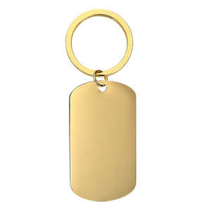 Özel QR kodu anahtarlık boş paslanmaz çelik barkod anahtarlık kimlik numarası otel adı kart lazer gravür metal boş anahtar zincirleri - Product Image 5