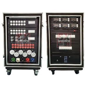 ตู้จ่ายไฟ 16U 33 ช่อง แบบพกพา สำหรับงานเวที ใช้ไฟฟ้า 3 เฟส พร้อมหัวต่อ Camlock - Product Image 2