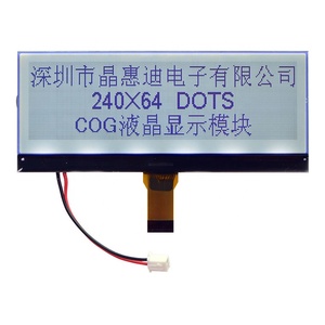 Risoluzione Da 4.3 Pollici 240x64 Modulo Lcd Pannello Dello Schermo di Visualizzazione Con Il Regolatore IC UC1638C JHD24064-G36PQWD-G - Product Image 1