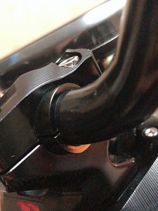 オートバイ改造プレスコード23mm Reducerプレスコードを28mmハンドルバーガスケットプレスブロックシルバー4ピースアクセサリー
