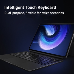 Original Sem Fio Pogo Pin Tablet PC Teclado Para Xiaomi Pad 6 Max 14 polegadas Inteligente <span class=keywords><strong>Touch</strong></span> Pad Teclado com Capa de Couro