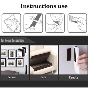 3m重型自粘钩环双尺寸粘性背胶钩环胶带卷 - Product Image 4