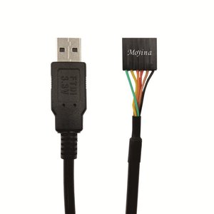 OEM hizmeti Header USB TTL 3.3V seri UART dönüştürücü kablosu ile FTDI Chip uçlu konsol kablosu - Product Image 6