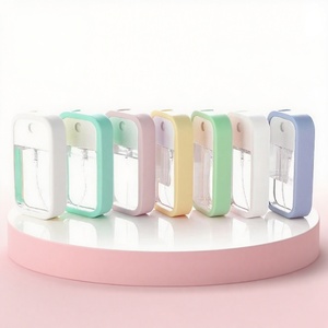 Điện thoại di động hình nhựa du lịch Kích thước túi phẳng phun sương tay khử trùng 30ml/45ml rượu chai nước hoa tương tự - Product Image 1