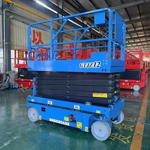 Andaime elétrico móvel ajustável do levantamento do Liftable-6m portátil, acessórios do andaime, andaime da construção - Product Image 2