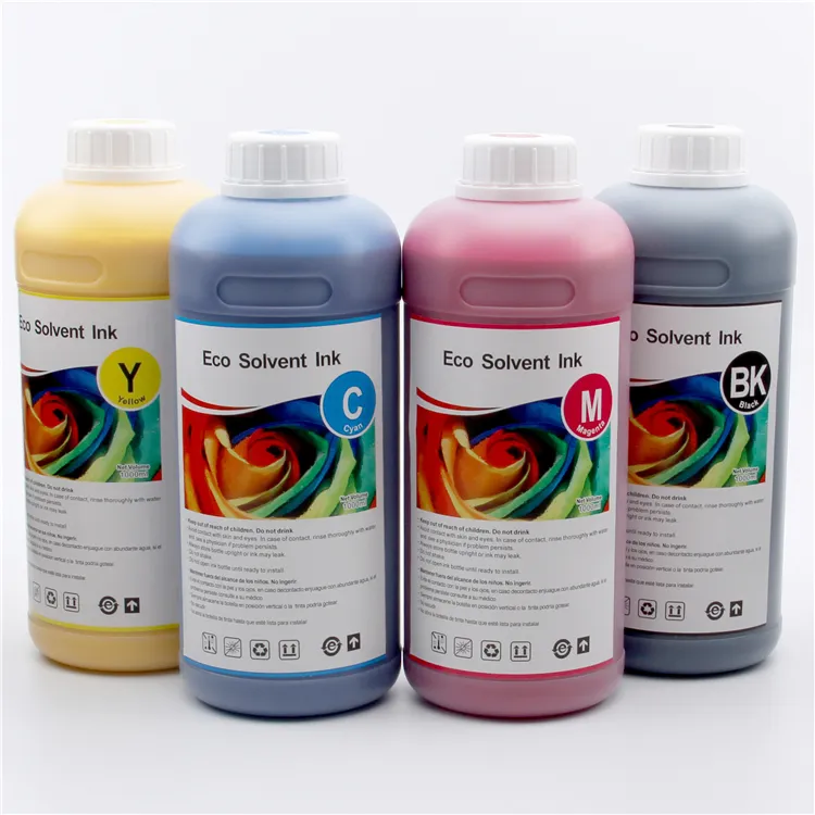 Eco solvent ink for mimaki printer jv3 jv33 130 jv150-160 cjv150 with dx5 head ss21 ink for canvas polyester advertising banners