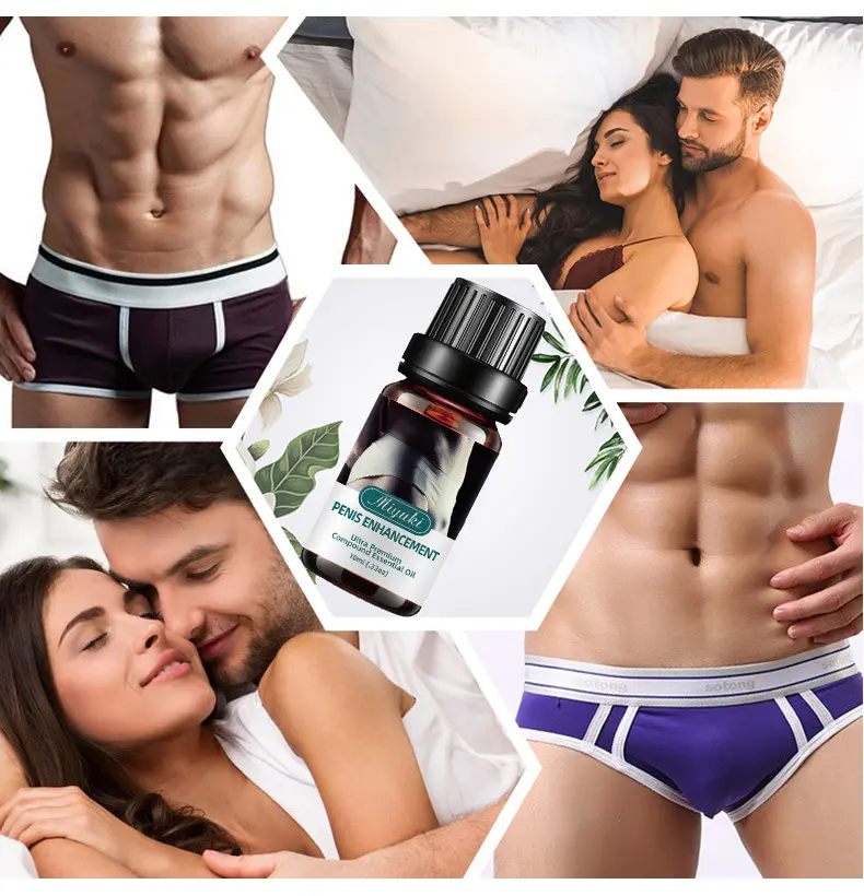 OEM Factory natural penis enhancement olio essenziale 10ml olio essenziale per la crescita dell'ingrandimento del pene