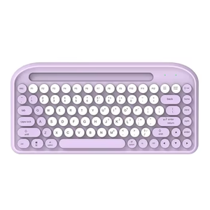 Keywin Venta al por mayor 84-Key Mini Wireless BT Keyboard Portable Keyboard con ranura para iPad Tablet para Windows Android Mac - Product Image 1