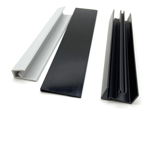 冷蔵庫部品用プラスチック硬質押出プロファイルABSまたはPVC/UPVC /PS /PE/PP/PC工場供給 - Product Image 1