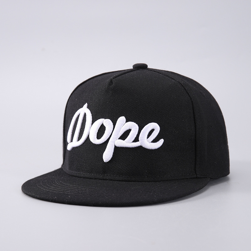 Fond noir avec dope blanche