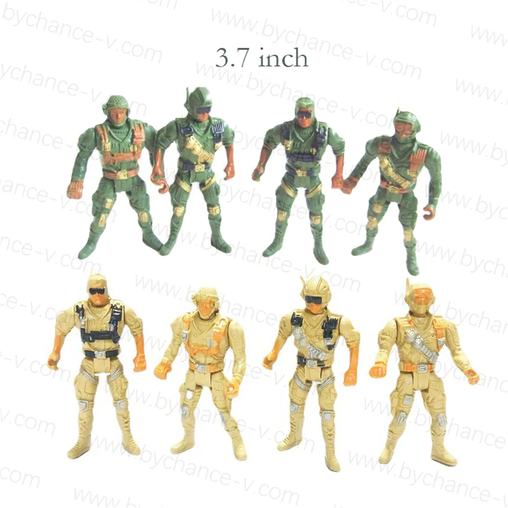 Cadeau pas cher pour garçons jeu de société accessoires guerre mondiale miniature forces spéciales armée militaire hommes soldat figurine jouet pour giveaw