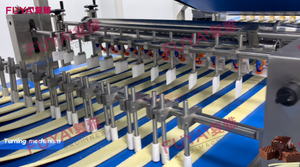 Automatic <strong>Gas</strong> Tunnel <strong>Oven</strong> Chocolate Layer Cake Machine Production Line - Product Image 3