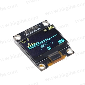 Hot Sales Neues Produkt 0,96 Zoll IIC Weiß GELB BLAU 12864 OLED-Anzeige modul I2C SSD1306 LCD-Bildschirm platine