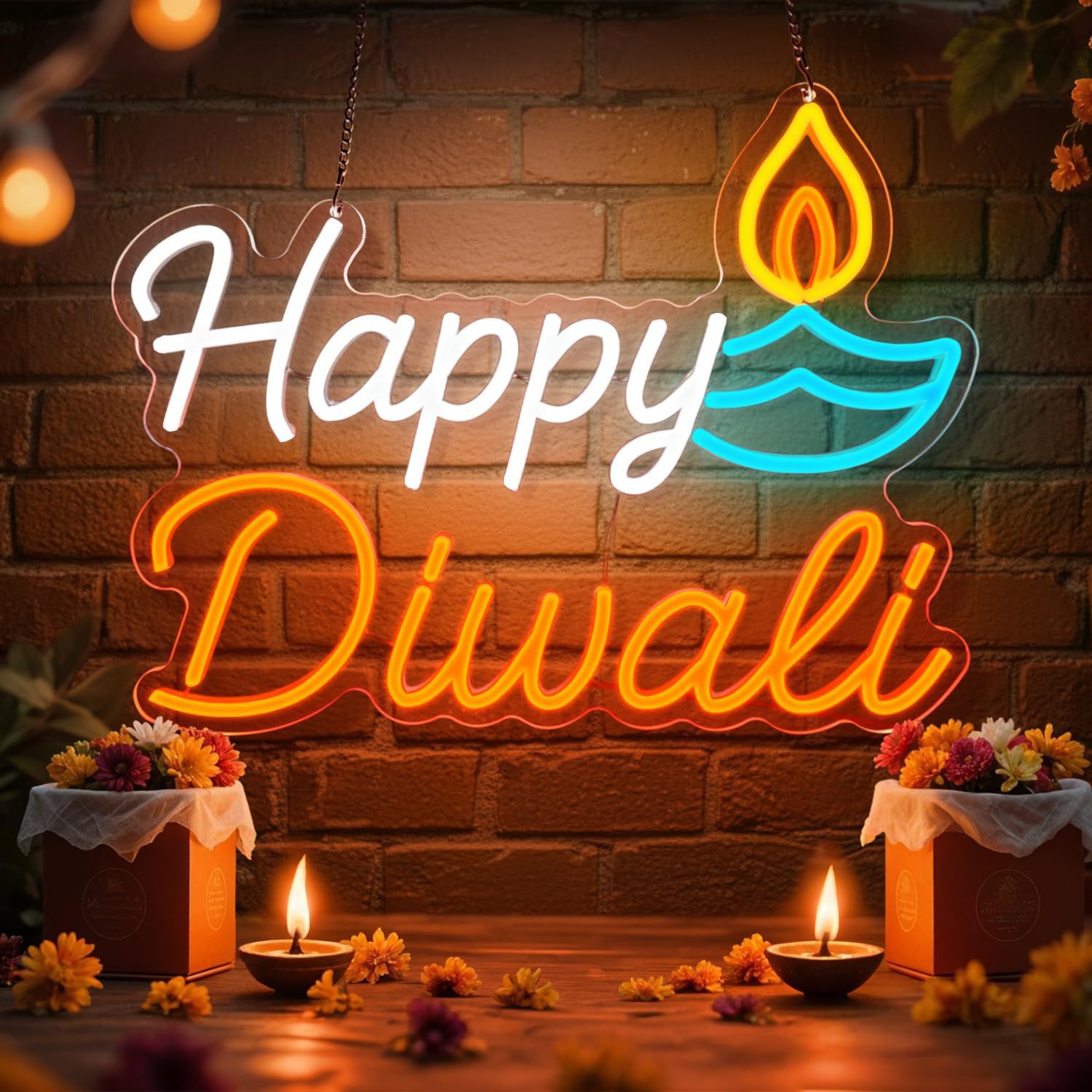 Happy Diwali40*30.5cm