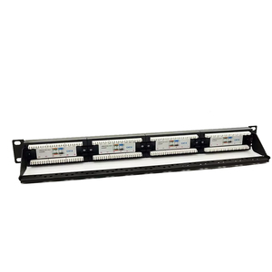 Melhor preço 24 port 19 cat 6 patch panel