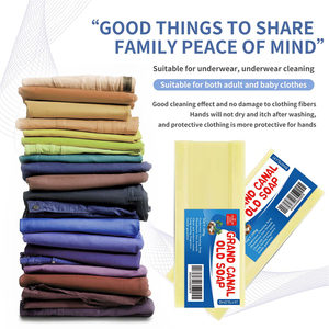 Jaysuing quần áo rửa xà phòng bàn chải bộ vết bẩn nấm mốc loại bỏ Hydrating làm sáng người lớn quần áo trẻ em xà phòng để giặt quần áo - Product Image 4