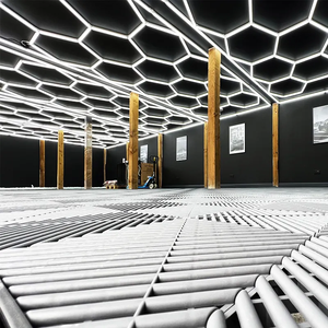 Autowerk statt Waben licht Geometrisches Design DIY Hohe Helligkeit Sechseckige Garage Arbeits licht Sechseck LED-Licht