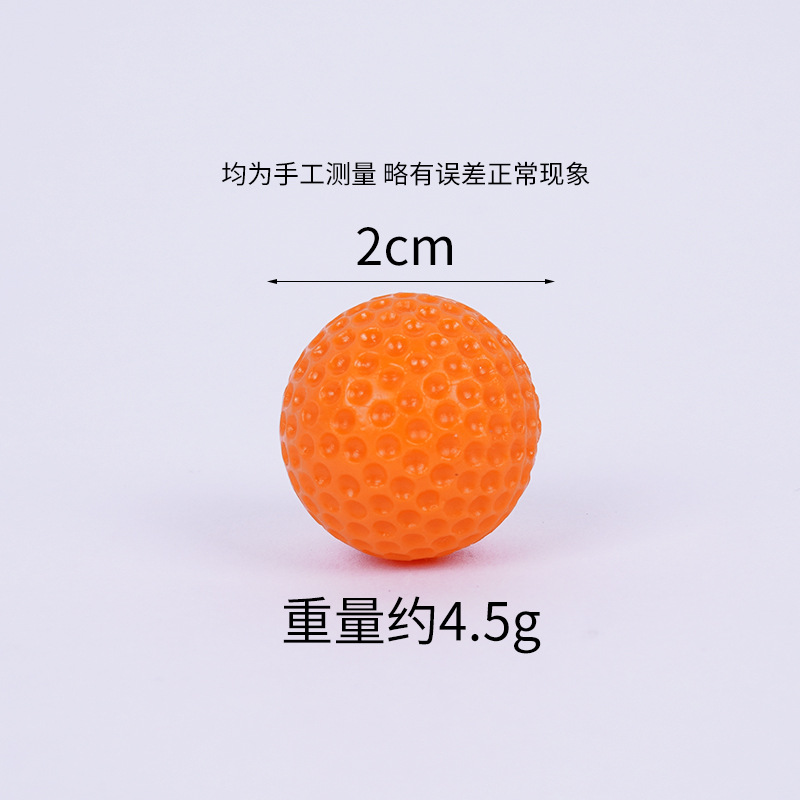 Balle de golf - Orange (sans boucle)