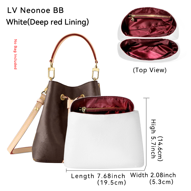 White(Deep red Lining)
