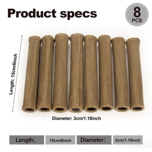 Protezione per stivali in titanio con candela ad alta temperatura in fibra di vetro - Product Image 3