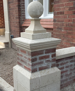 GRC FRP GRP Đúc Đá Bệ Pinth Urbino Bình Hoa Chậu Adam Urns Planter - Product Image 4