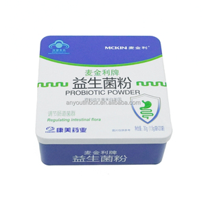 高品质10x10定制标志3D压花/压花金属包装糖果礼品蜡烛锡盒圣诞金属锡罐工艺 - Product Image 5