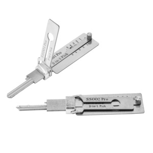 Kilit seçim araçları için paslanmaz çelik profesyonel anahtar ölçme aracı kilit kapı seçim seti KW1 KW5 SC1 SC5 - Product Image 2