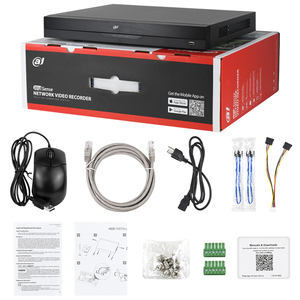 录像机摄像机4K NVR 16通道4k夜视DH 16CH 2Hdd 1U网络录像机 - Product Image 6