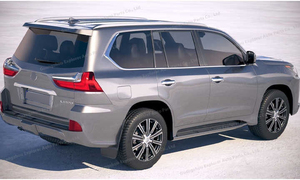 Orta doğu tarzı gövde kitleri için 2016-2020 LC300 dönüşüm kitleri bodykit için Land Cruiser 200 yükseltme vücut kiti - Product Image 6