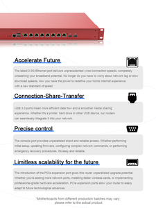 1U Intel Pfsense ağ güvenliği Aesni Van Pn yönlendirici kırmızı ağ sunucusu 8 Gigabit Ethernet portu 1G Sfp güvenlik duvarı - Product Image 5