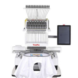 Digital Flat Embroidery Machine Mini Home Use 15 Needles Dahao <strong>Computer</strong> for Kids Suits Cap Shirt Embroidery Design - Product Image 6