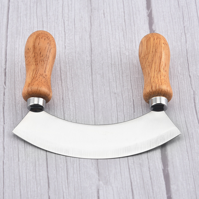 Cut rubberwood on one side