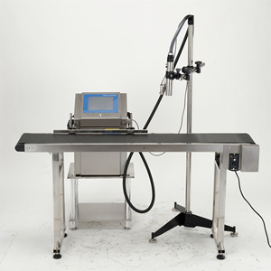 In linea macchina di codifica CIJ industriale continuo piccolo carattere stampante a getto d'inchiostro automatica stampante a getto di CIJ con grande tocco LCD - Product Image 5