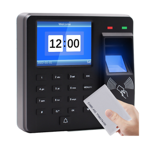 M10H считыватель контроля доступа Распознавание отпечатков пальцев RFID 125 кГц биометрический регистратор посещаемости 1000 сотрудников 25 языков - Product Image 1