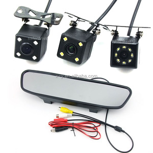 Espejo retrovisor para vehículo de 6 pulgadas, monitor de coche, pantalla LCD de entrada RCA de 2 canales, 12V-24V, pantalla con clip de montaje universal, - Product Image 5