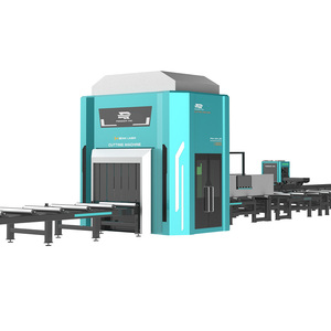 Macchina per il taglio laser a trave di metallo in acciaio linea robot | Macchina automatica h beam laser cutter cnc | robot per il taglio laser in acciaio - Product Image 3