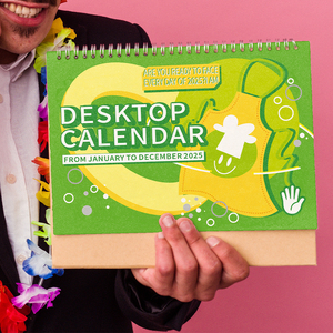 Özel baskı yaratıcı günlük masa 2025 365 gün kişiselleştirilmiş aylık günlük takvim özel promosyon advent 366 gün takvim - Product Image 4