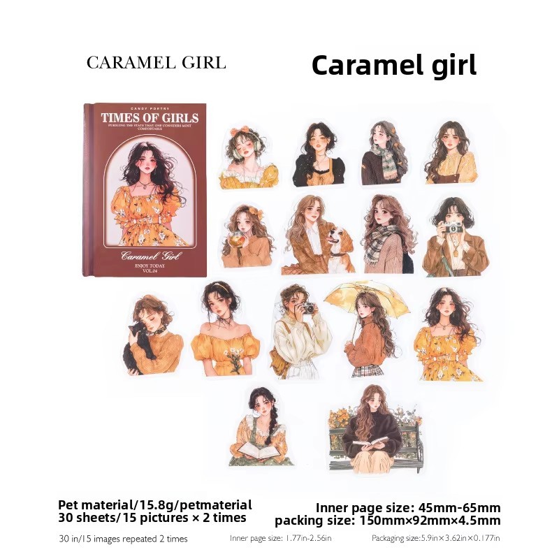 D Ragazza al caramello