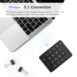 Customized Equipment Keypad Bank Wireless <strong>Keyboard</strong> BT Number <strong>Keyboard</strong> for Computer Laptop Tablet PC - Product Image 4