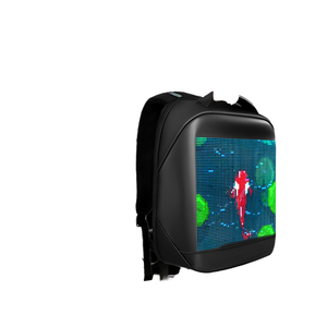 OEMユニセックスLED HDディスプレイ防水バックパックスマート広告Wifi APP制御ダイナミック屋外プロモーション用 - Product Image 1