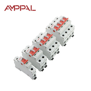 Mini disyuntor miniatura eléctrico L7 AC MCB 63A 230V disyuntor trifásico Wenzhou disyuntor - Product Image 1